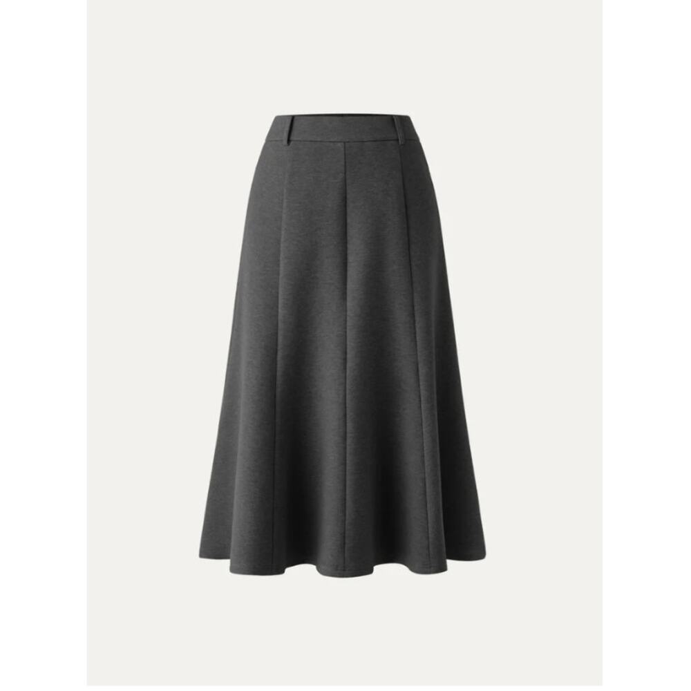 OGL High Waisted Umbrella Hem Midi Skirt NWT SIZE S